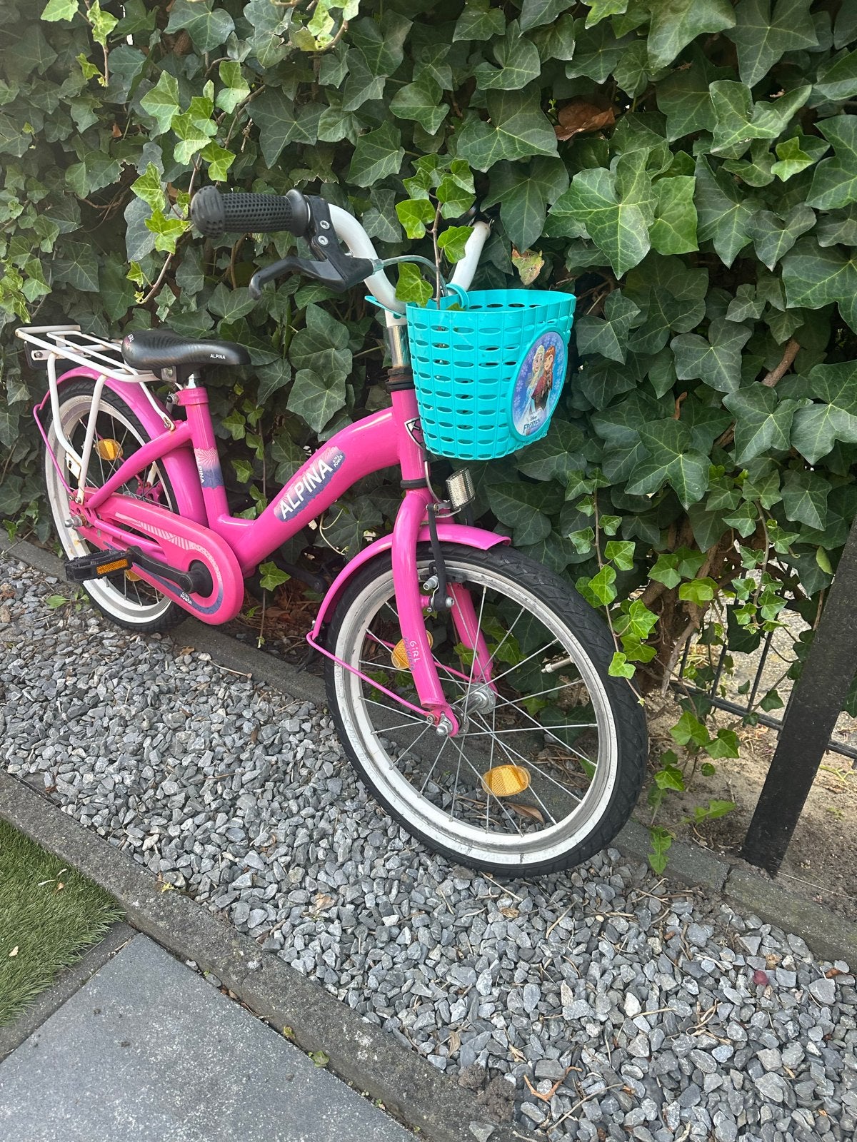 Alpina Girlpower meisjesfiets 18 inch - Roze