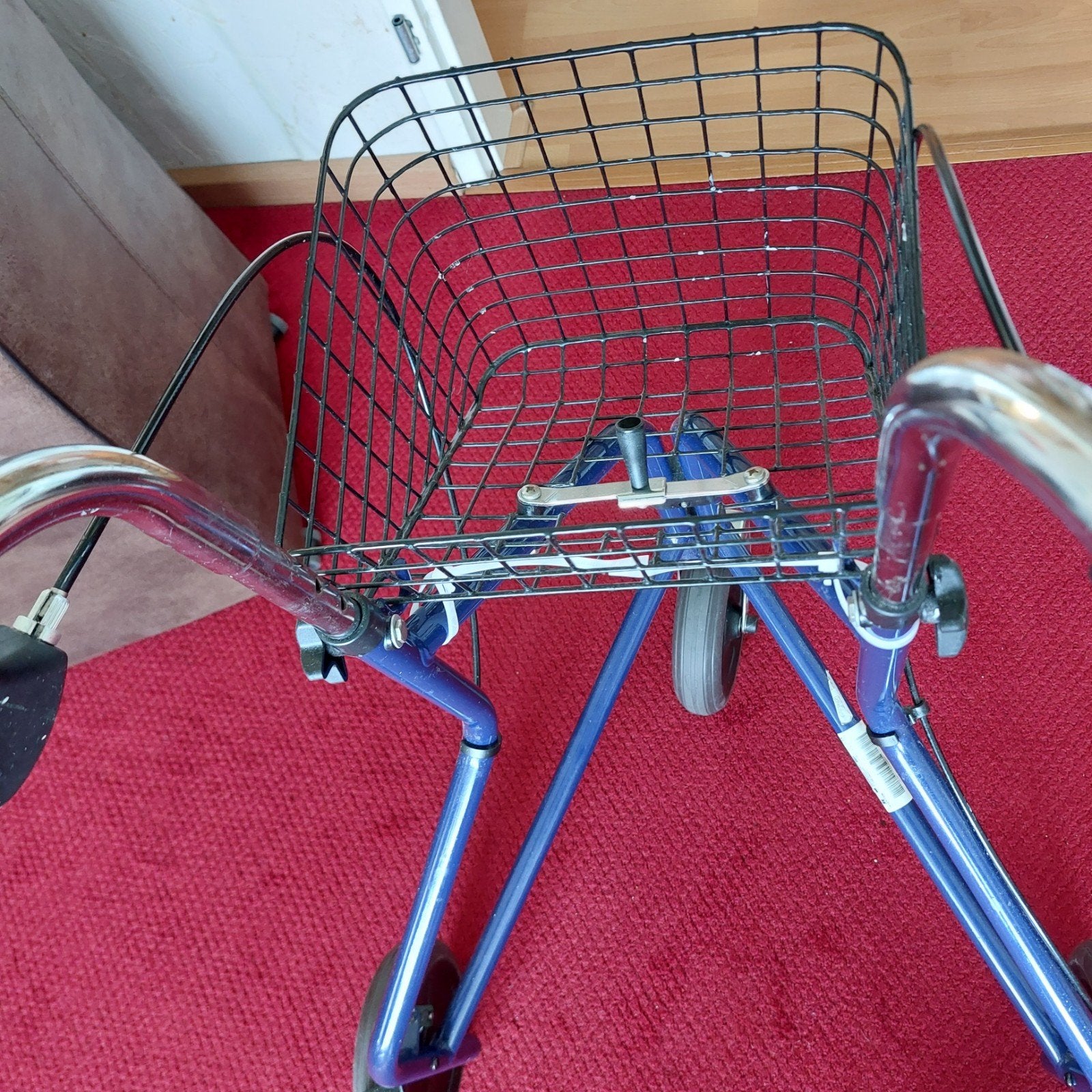 Binnen rollator, Ophalen