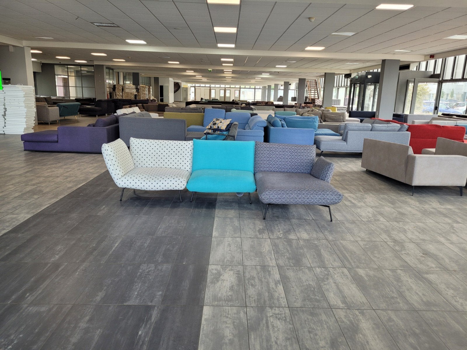 ✅️️️️ Mokumuku hoekbank 315x160 | Refurbished + Bezorgen, Hoekbank, 300 cm of meer, 75 tot 100 cm, Ophalen of Verzenden