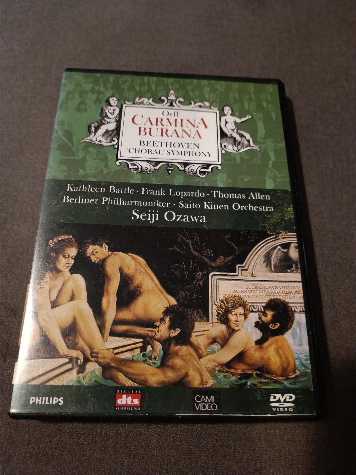 Carmina burana Beethoven - dvd, Cd's en Dvd's, Alle leeftijden, Ophalen of Verzenden, Zo goed als nieuw, Overige gebieden