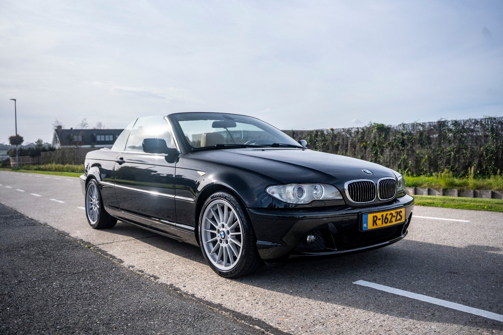 BMW 330CI E46 zeldzaam netjes!, Automaat, Beige, 4 stoelen, Zwart