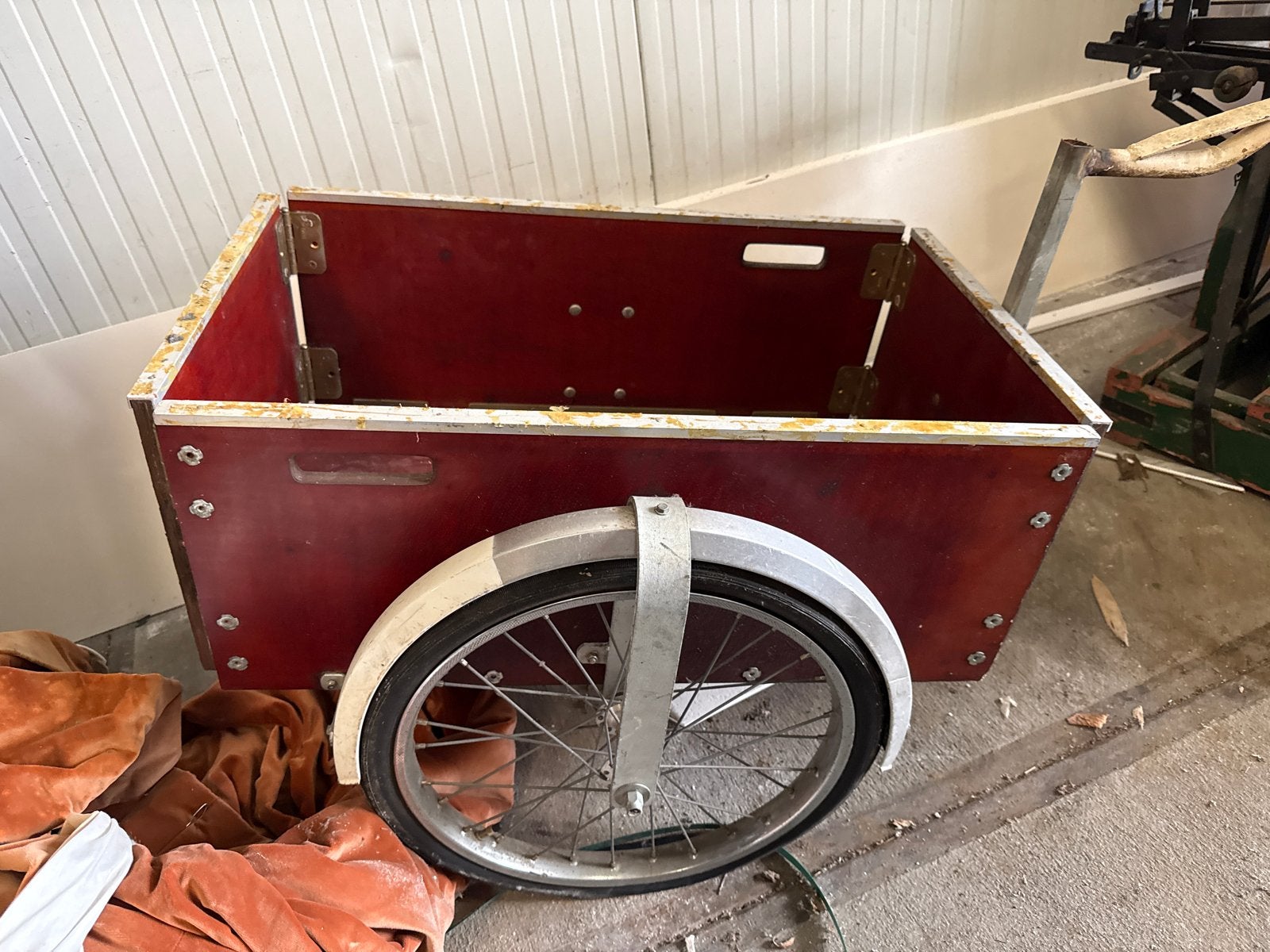 Stevige bagagekar voor fiets - Ideaal voor transport, Ophalen of Verzenden, Gebruikt, Bagagekar, 40 tot 60 kg