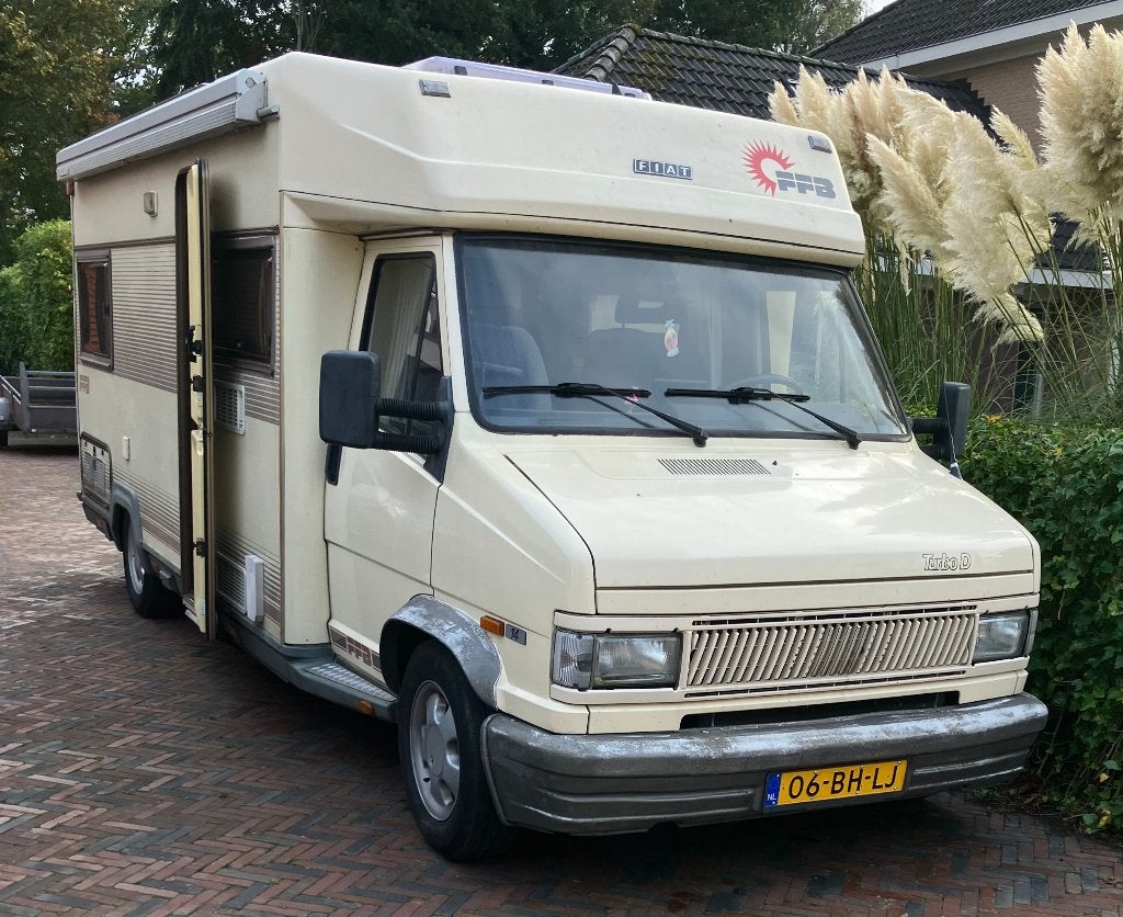 VERKOCHT - FIAT 290 FFB Camper 2.5 TD, Ringverwarming, Fiat, Tot en met 3, Particulier