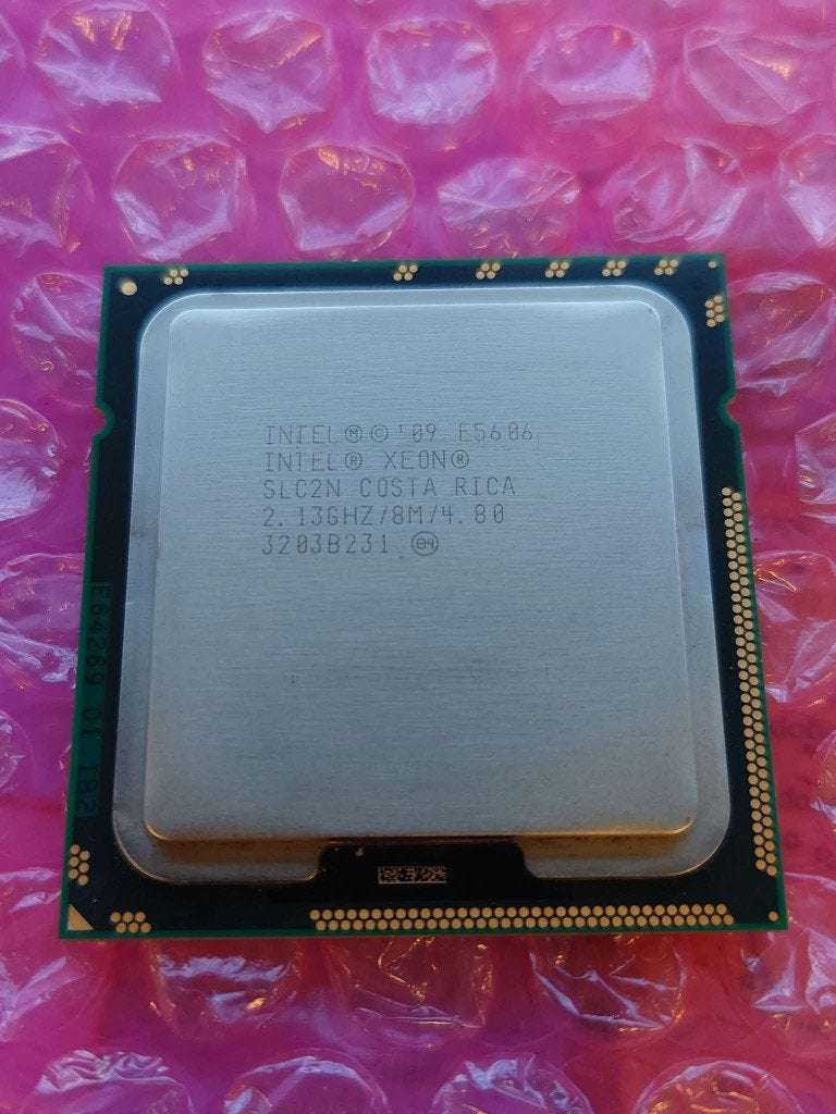 Intel Xeon E5606 2.13GHz LGA1366 processor – werkend, Gebruikt, 4-core, Intel Xeon, LGA 1366