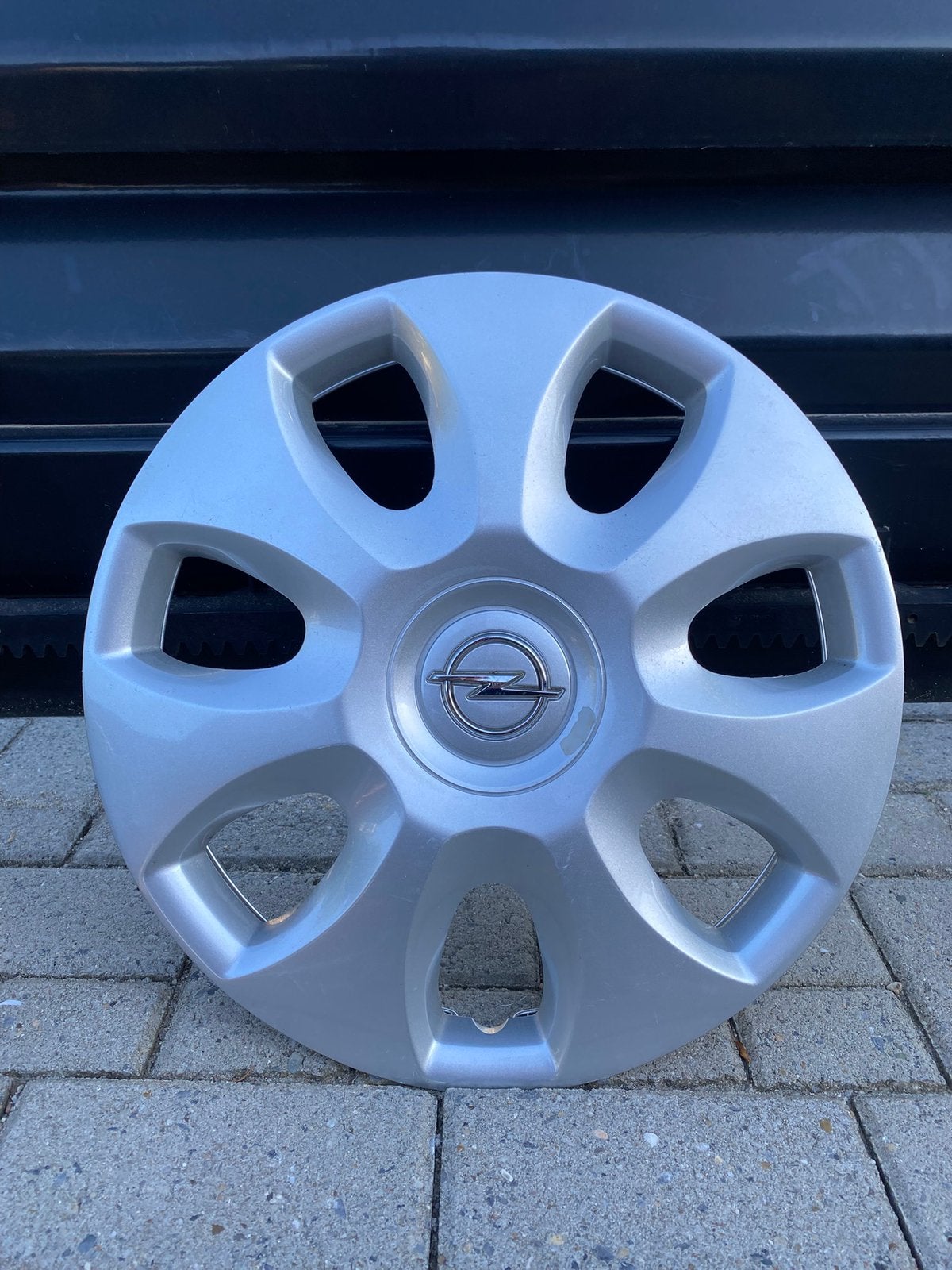 1 originele Opel Corsa D wieldop 15” inch, Ophalen of Verzenden, Gebruikt