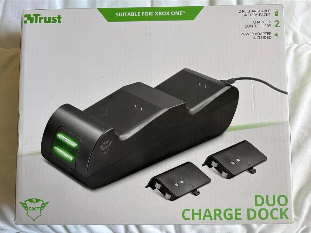 Duo Charge Dock voor controllers xbox one, Spelcomputers en Games, Spelcomputers | Xbox | Accessoires, Ophalen of Verzenden, Gebruikt