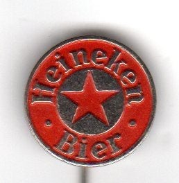 Speldje HEINEKEN BIER (A5), Ophalen of Verzenden, Gebruikt, Overige onderwerpen