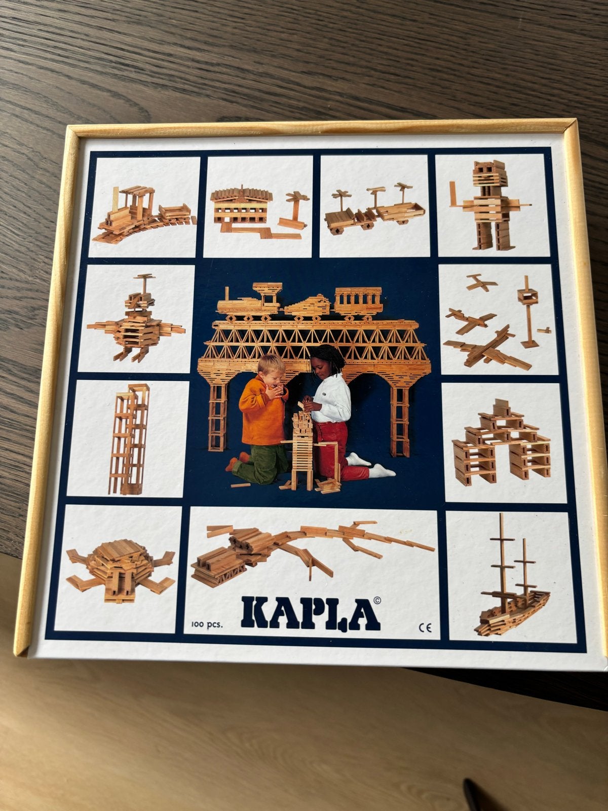 KAPLA Constructiespeelgoed - 100 Plankjes, Kinderen en Baby's, Speelgoed | Bouwstenen, Zo goed als nieuw, Overige merken, Ophalen of Verzenden
