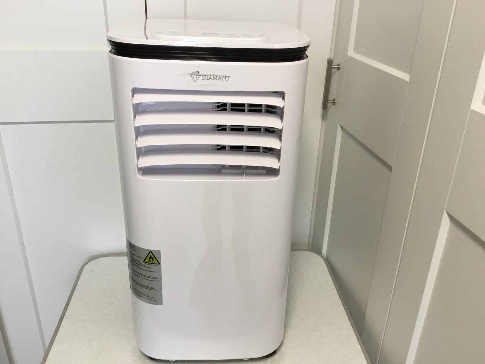 Mobiele Airco met Afstandsbediening - Diamant, Witgoed en Apparatuur, Airco's, Ophalen, 3 snelheden of meer, Zo goed als nieuw