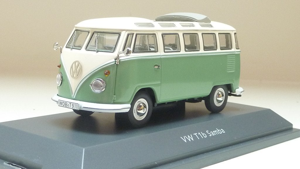 Schuco Volkswagen T1b Samba 1:43, Werkstr 1 D-90765 Furth, Nieuw, Ophalen of Verzenden, Www.schuco.de