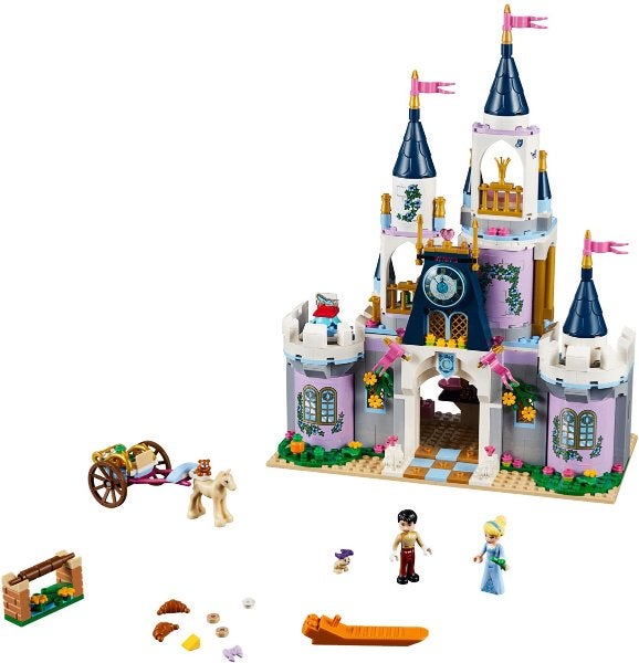 Lego Disney princess 41154 Assepoester’s Droomkasteel, Lego, Ophalen of Verzenden, Zo goed als nieuw, Disney