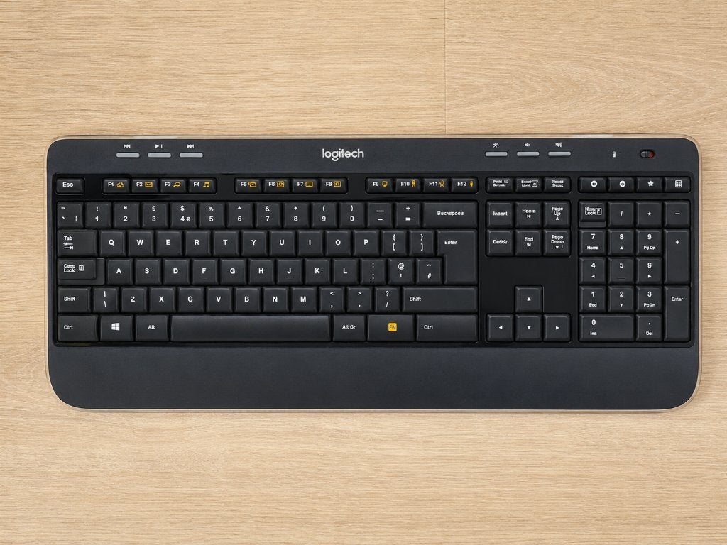 Logitech K520 draadloos toetsenbord, Computers en Software, Gebruikt, Ophalen of Verzenden, Draadloos, Qwerty