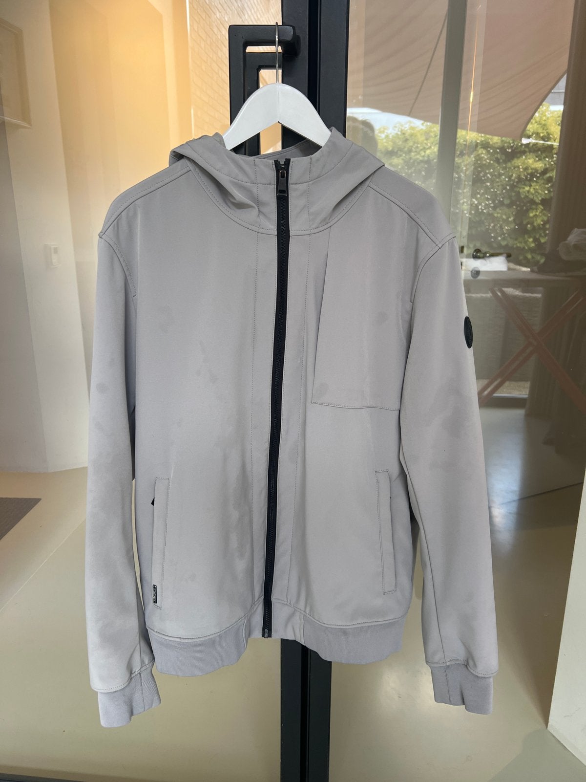Airforce Softshell Jas - Maat XL - Grijs, Ophalen of Verzenden, Gedragen, Maat 56/58 (XL), Grijs