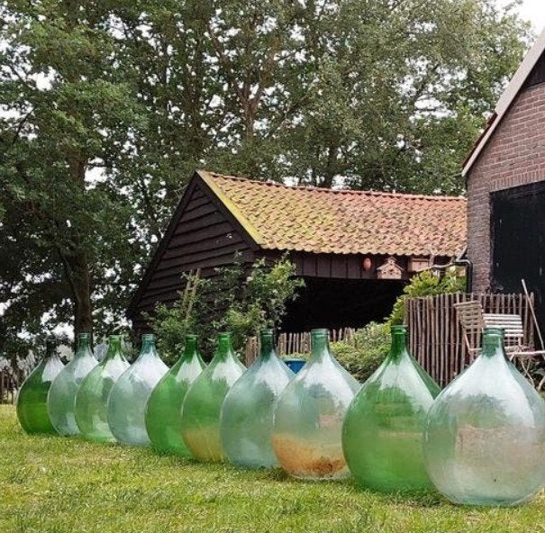 Oude vintage gistfles, Ophalen of Verzenden