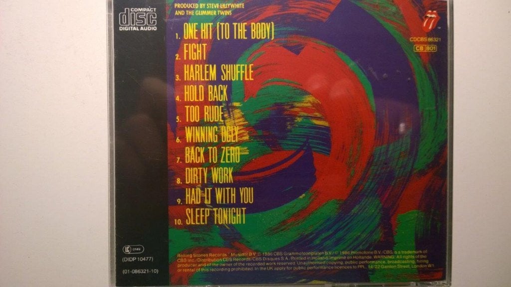 Rolling Stones - Dirty Work, Ophalen of Verzenden, Zo goed als nieuw, Poprock, Album