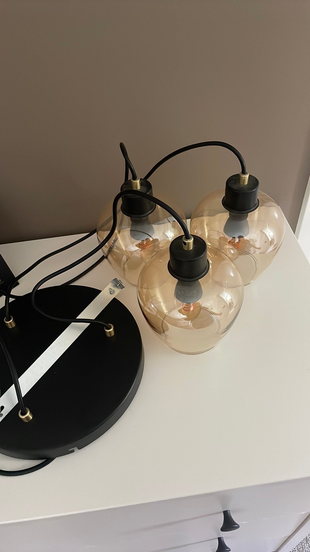 Mooie bollampen met philips hue verlichting, Ophalen, Zo goed als nieuw
