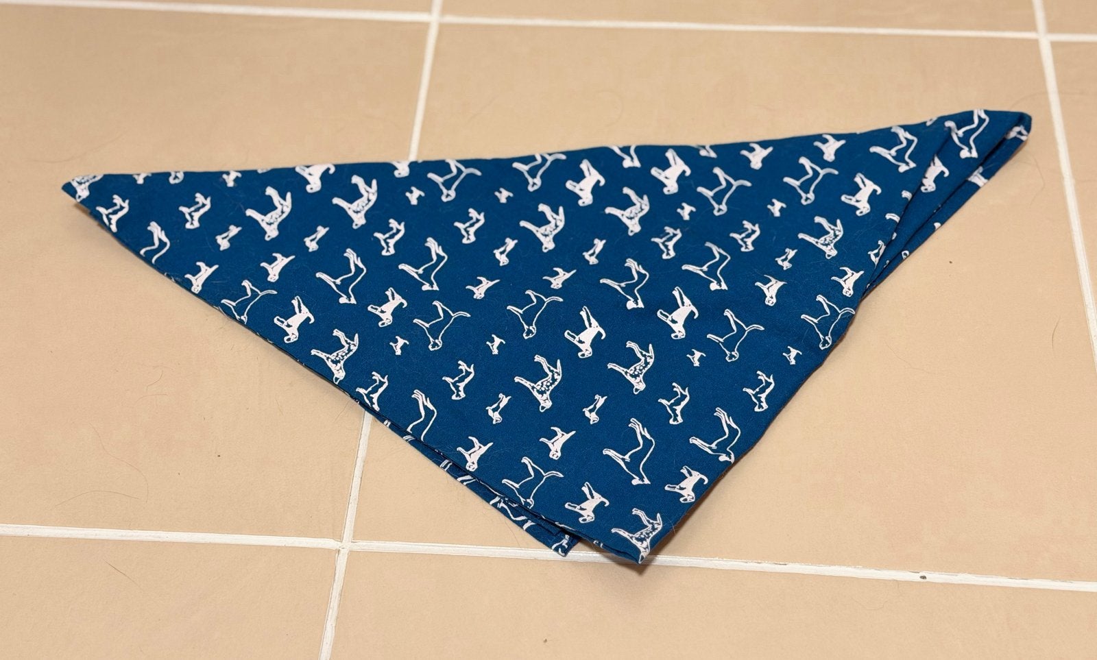 Honden Bandana Blauw Hondjes, Overige merken, Ophalen of Verzenden, Zo goed als nieuw, Halsband