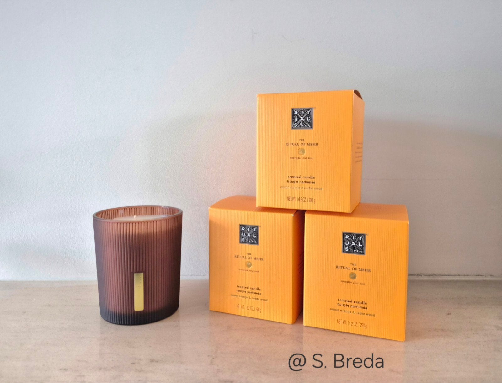 Rituals Geurkaars | Mehr | 290 gram kaars, Huis en Inrichting, Woonaccessoires | Kandelaars en Kaarsen, Ophalen, Nieuw, Glas, Rituals