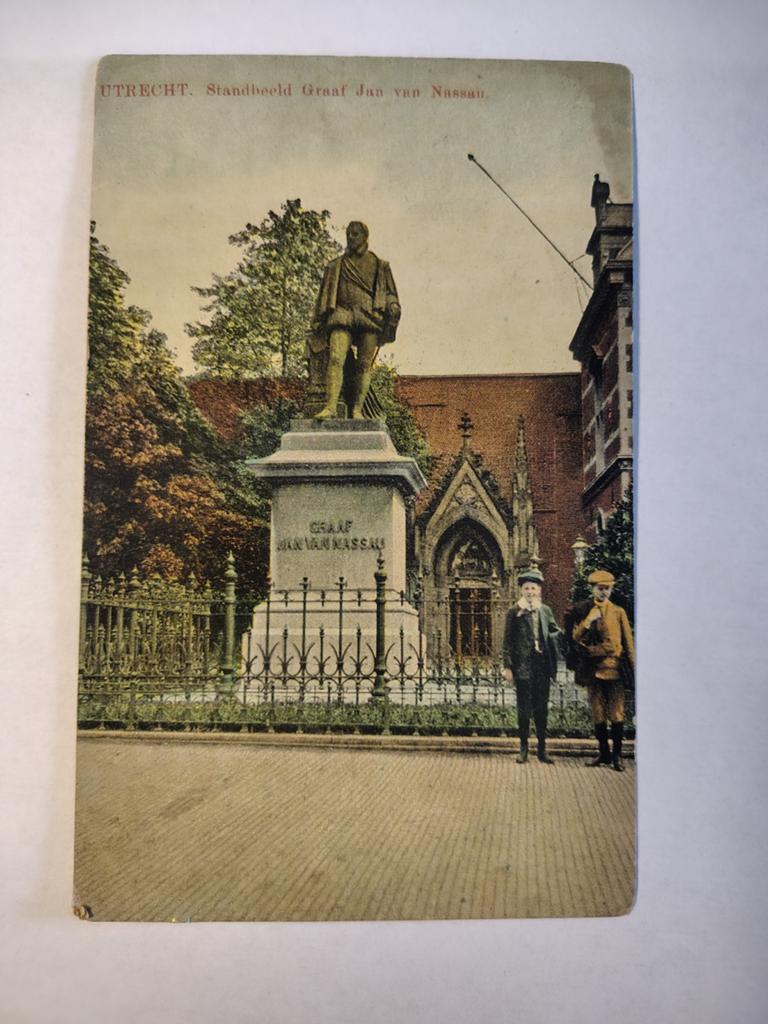 Utrecht Standbeeld Graaf Jan van Nassau., Ophalen of Verzenden, Utrecht