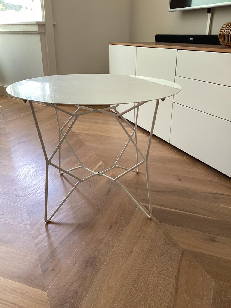 Salontafel, Ophalen, Zo goed als nieuw, Rond, Minder dan 55 cm