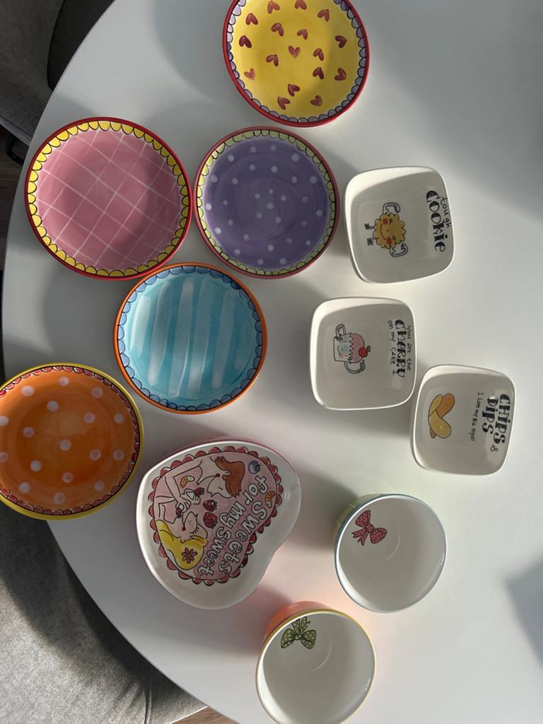 Blond Amsterdam servies: borden, schaaltjes (11 stuks), Ophalen, Gebruikt, Keramiek, Overige stijlen