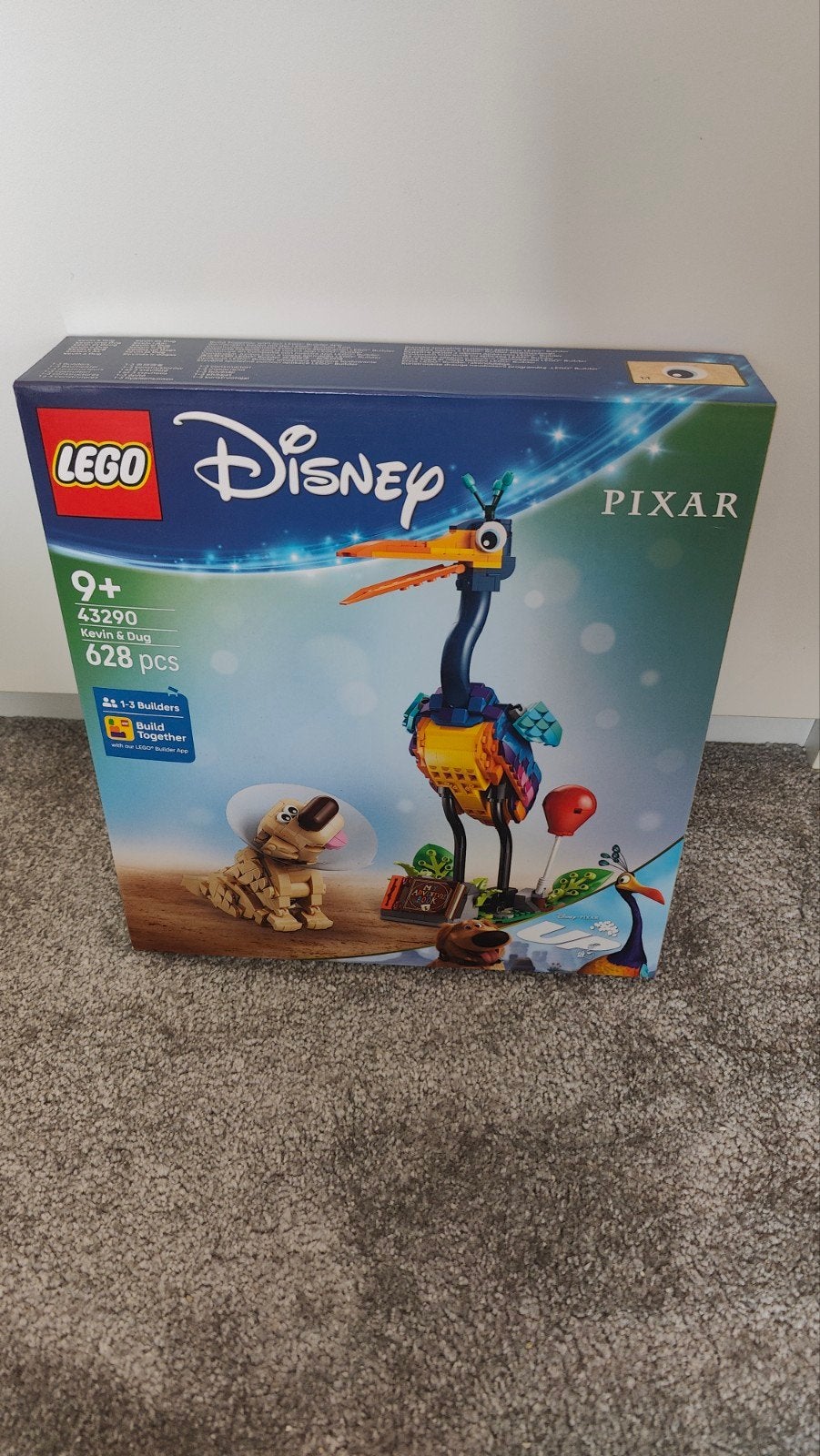 LEGO Disney Pixar Up Huis met Carl, Russell en Kevin 43290, Lego, Nieuw, Ophalen of Verzenden, Disney