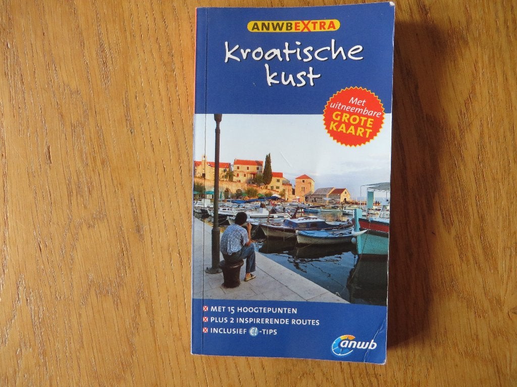ANWB reisgids krtoatische kust, Europa, Ophalen of Verzenden, Zo goed als nieuw, Reisgids of -boek