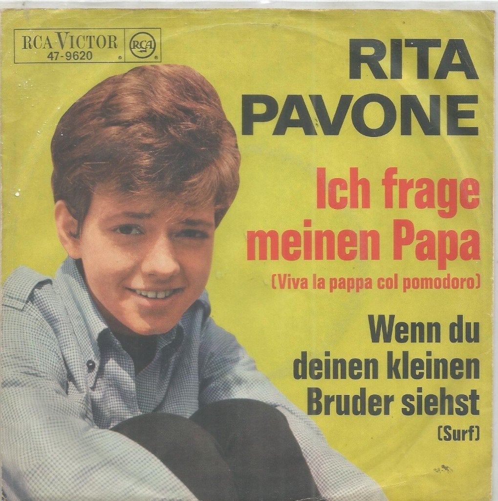 Rita Pavone – Ich Frage Meinen Papa (1965), Fotohoes, Ophalen of Verzenden, Zo goed als nieuw, Pop