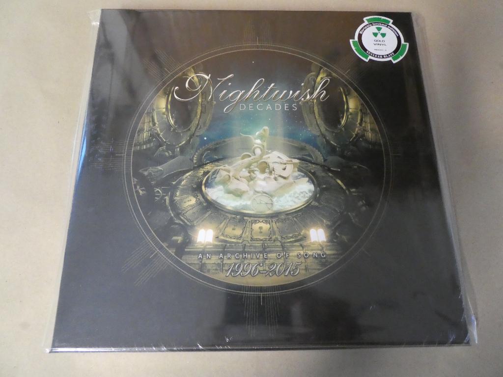 Nightwish – Decades Box (gold vinyl) SEALED!!!, Geseald, Verzenden, Nieuw in verpakking, 12 inch