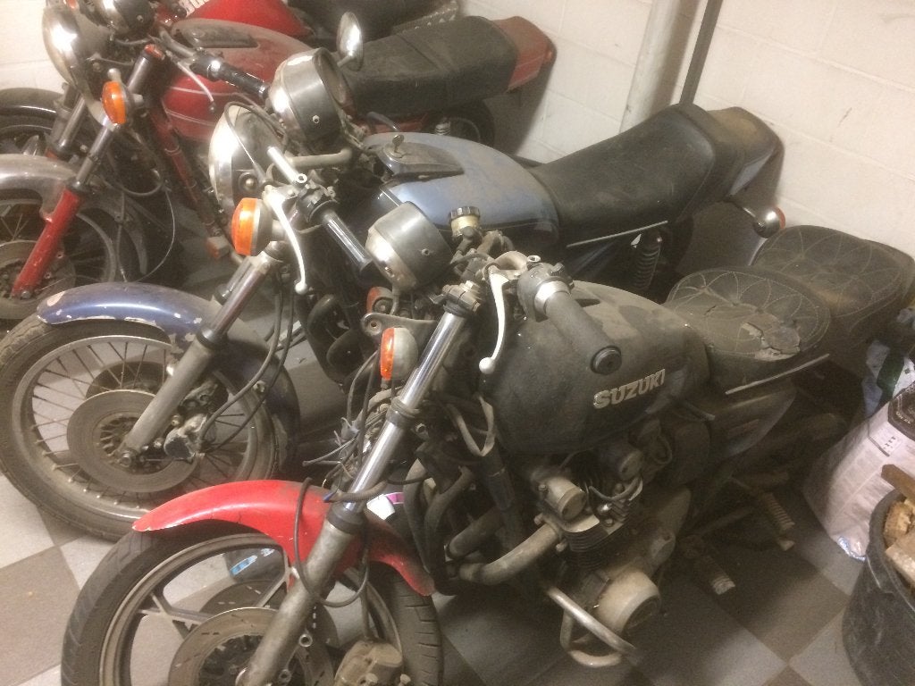 Suzuki gs 750 / gsx 750 (3 stuks met belgische documenten, Ophalen
