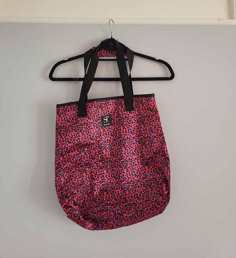 SuperTrash tote bag met rits en luipaardprint, Ophalen of Verzenden, Zo goed als nieuw, Roze, Shopper