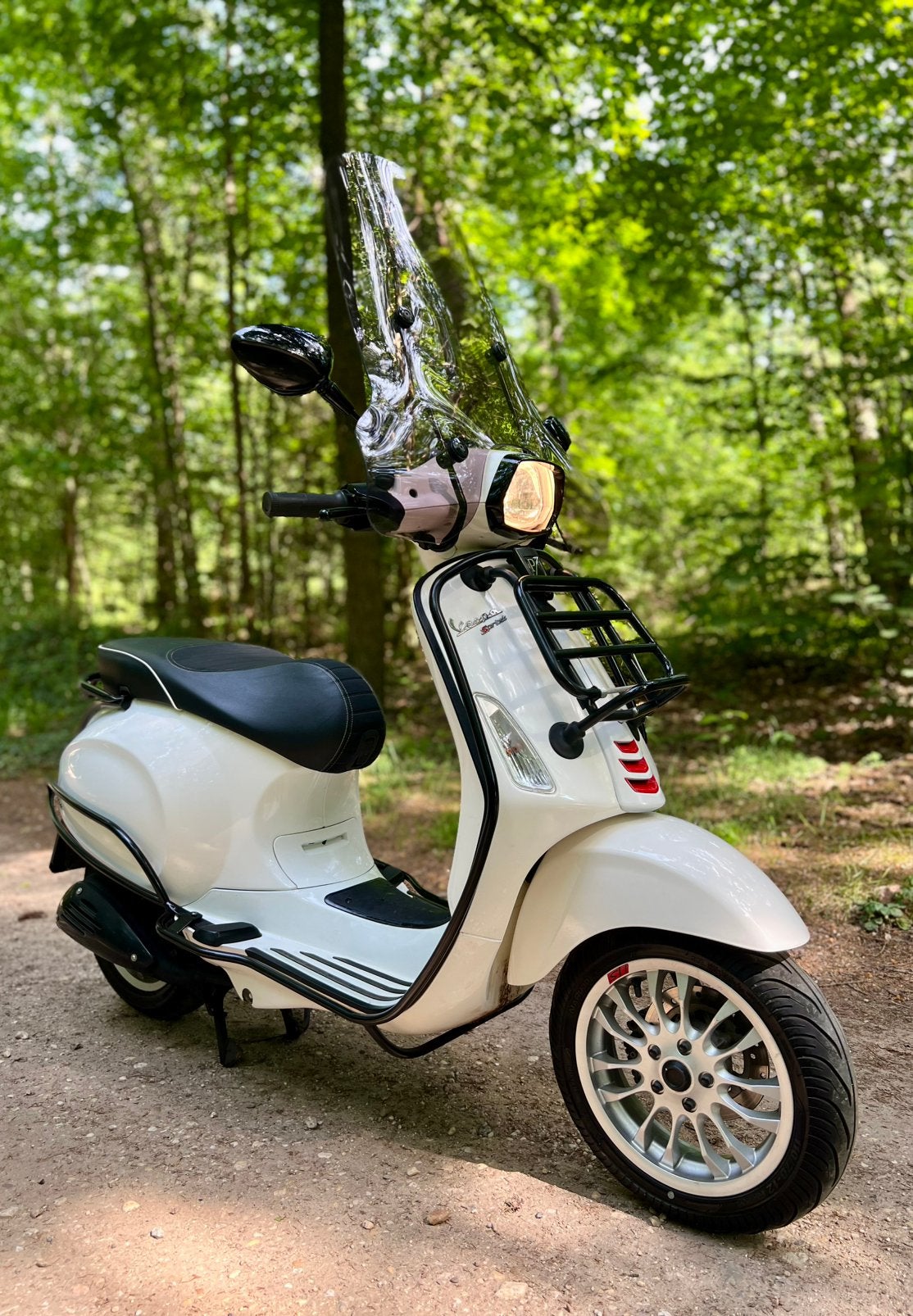 Vespa Sprint 50cc 2016 4T 2V | Full Option | Alarm | Brom!, Fietsen en Brommers, Scooters | Vespa, Ophalen, Gebruikt, Overige modellen