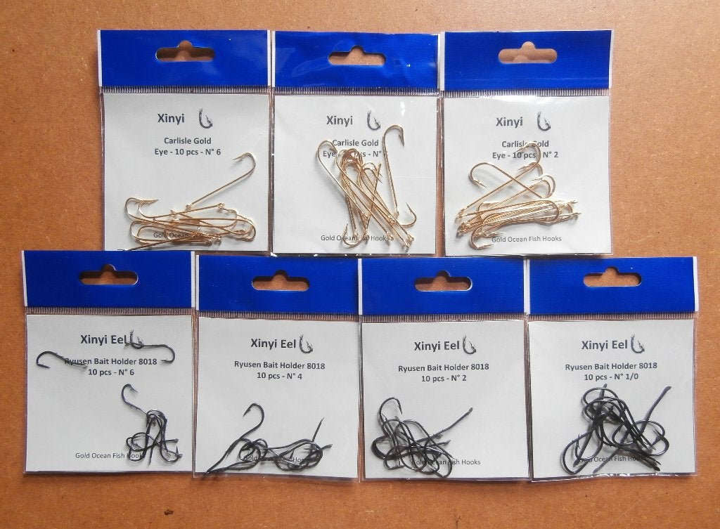 Xinyi zeehaken voor zeebaars, paling en platvis, Ophalen of Verzenden, Nieuw, Haak