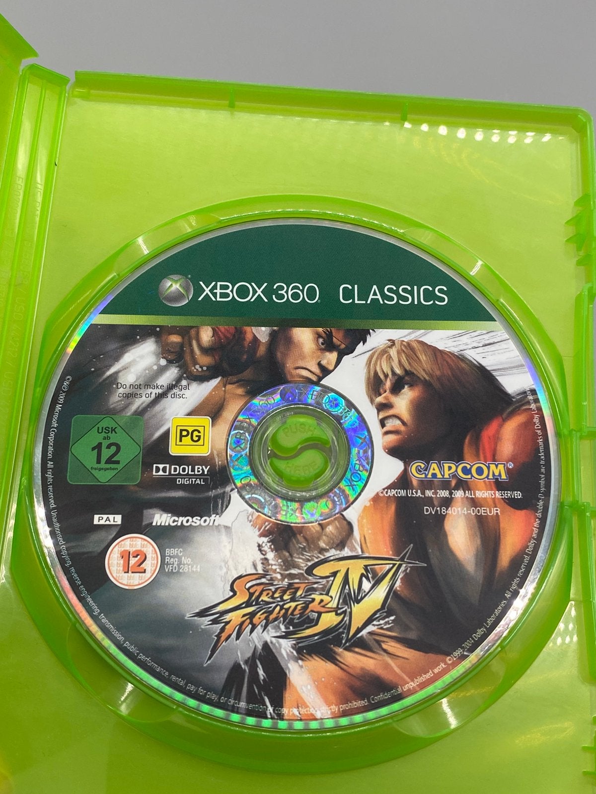 Street Fighter IV Xbox 360 Classics – Losse Disc, Vechten, Eén computer, 2 spelers, Info@capcom.com