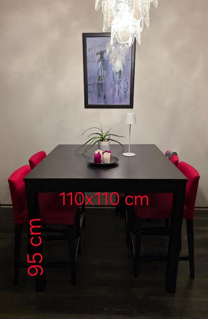 Bartafel en krukken, Ophalen, Gebruikt