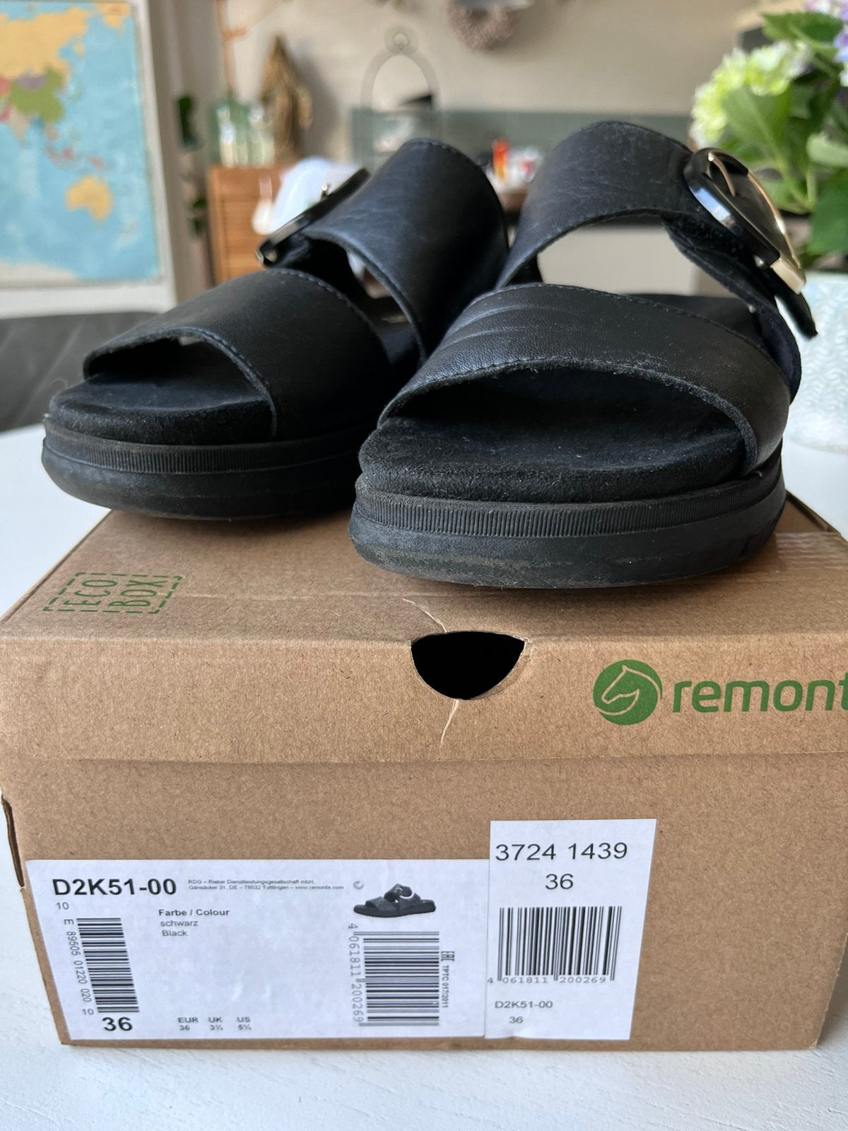 Remonte dames slippers zwart maat 36, Kleding | Dames, Schoenen, Slippers, Zwart, Nieuw, Ophalen of Verzenden