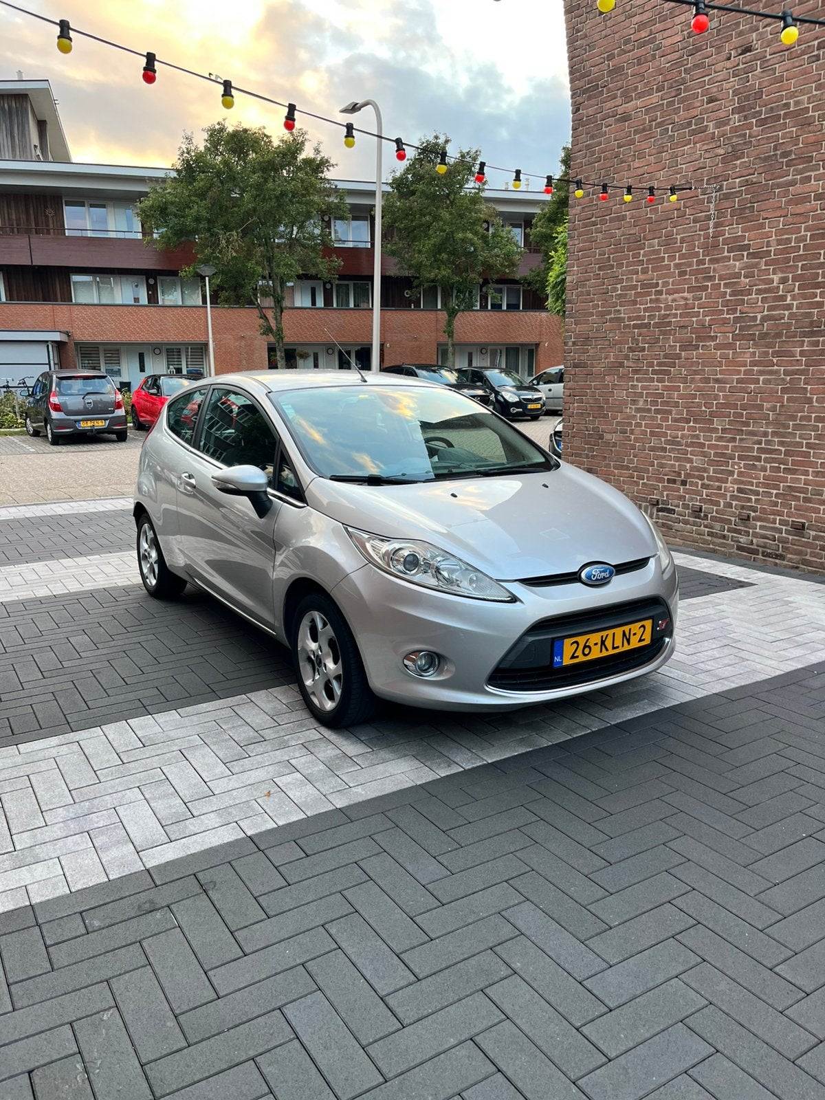 Ford Fiësta 1.25 60KW 3DR 2010 Grijs, Auto-onderdelen, Ophalen of Verzenden, Rechts, Ford, Deur