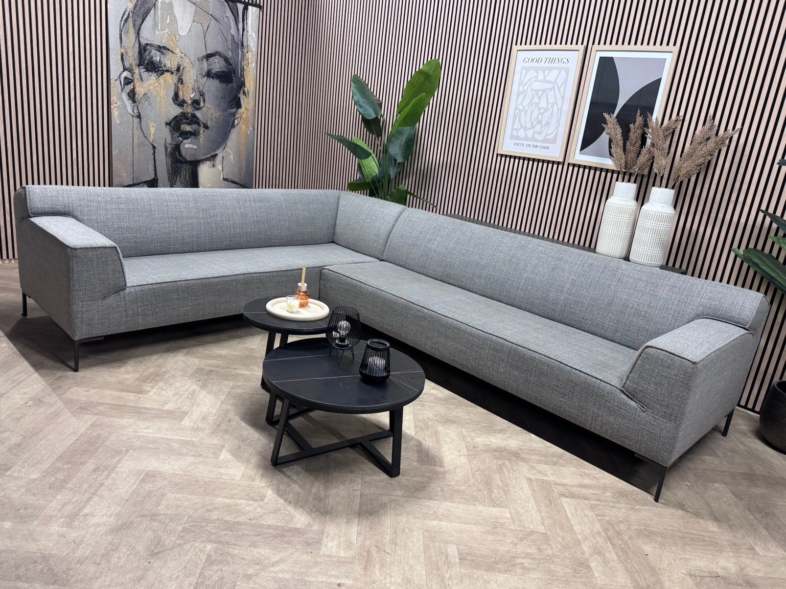 ZGAN | Design On Stock Bloq Hoekbank - Grijs - 330 x 247