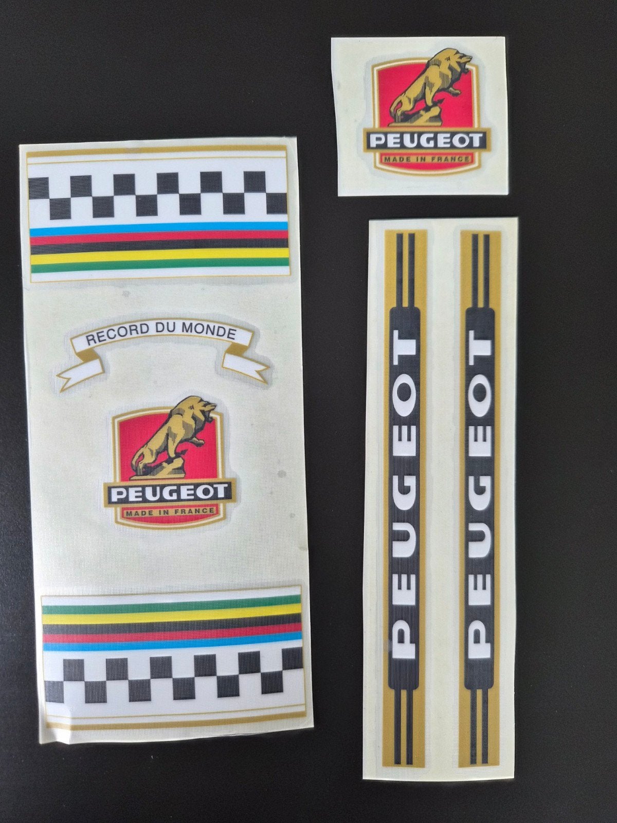 Decalls stickers Peugeot racefiets sportfiets, Ophalen of Verzenden
