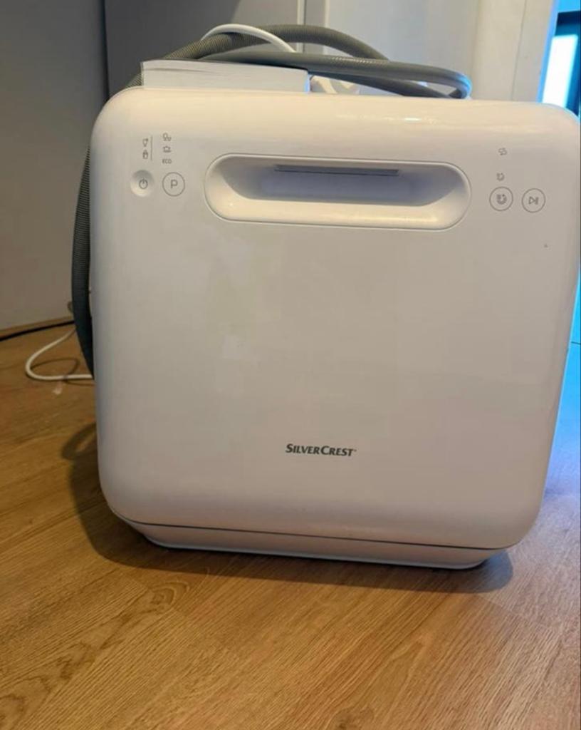 Compacte Silvercrest tafelvaatwasser - Zo goed als nieuw, Witgoed en Apparatuur, Minder dan 10 liter, Ophalen of Verzenden, Zo goed als nieuw