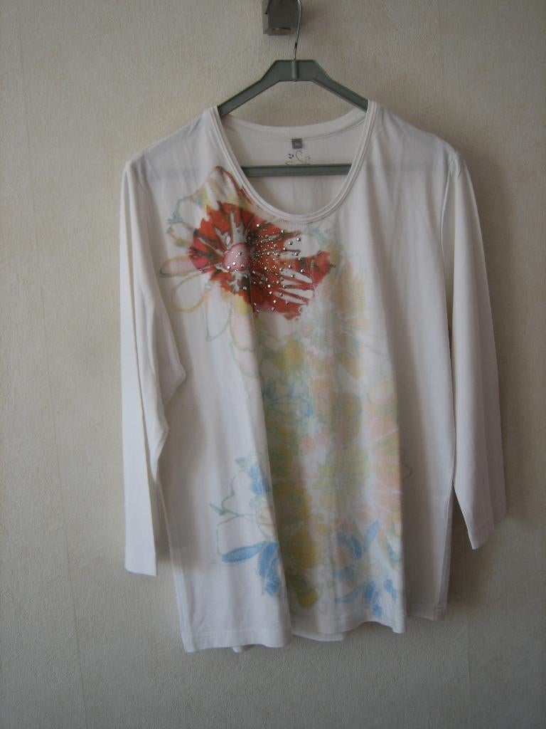 Fijn shirt dames 3/4 mouw van RABE maat 44, Kleding | Dames, Rabe, Overige kleuren, Maat 42/44 (L), Ophalen of Verzenden
