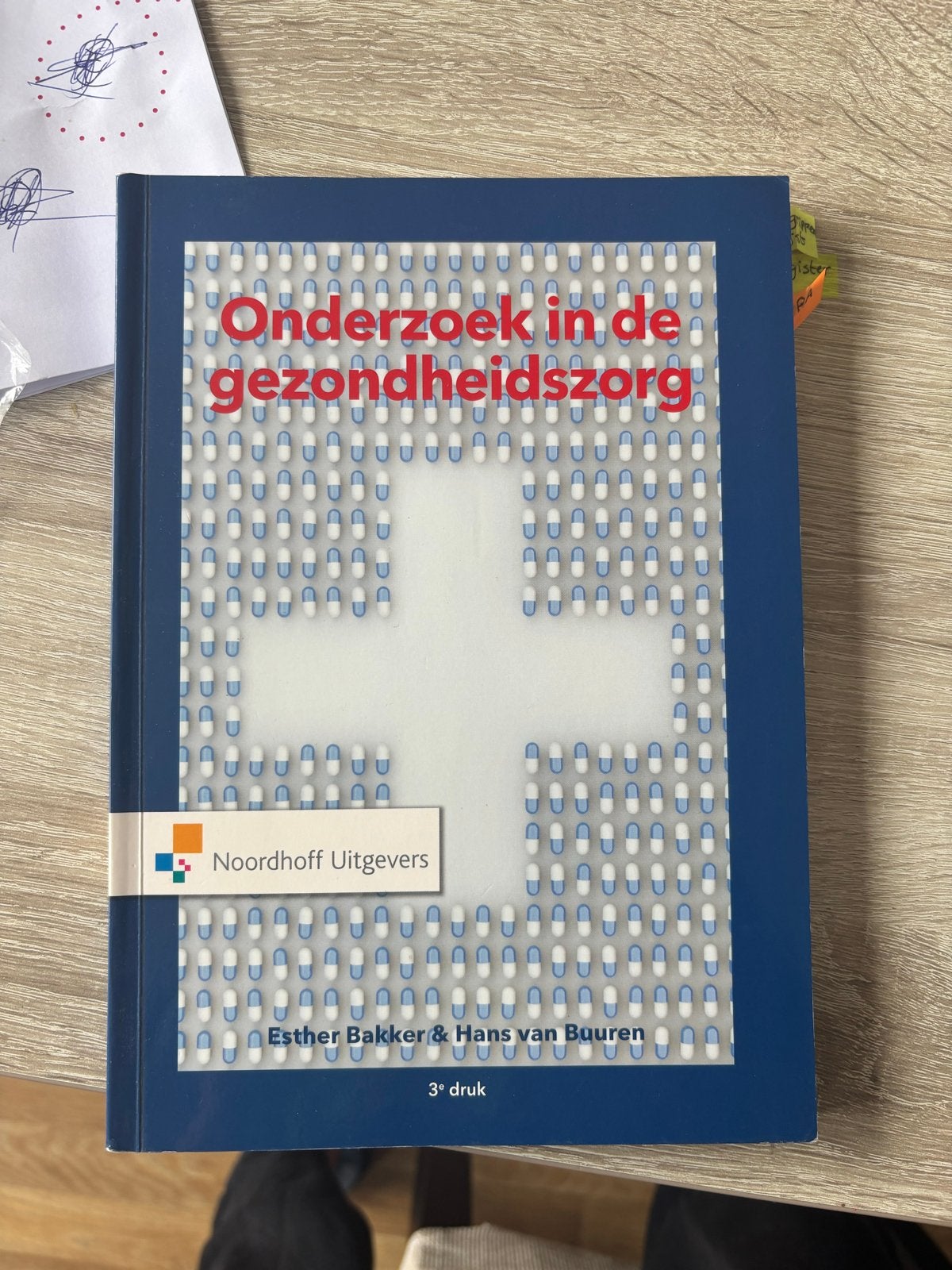 Onderzoek in de gezondheidszorg - Esther Bakker & Hans van B, Ophalen of Verzenden, Gamma, Zo goed als nieuw, HBO