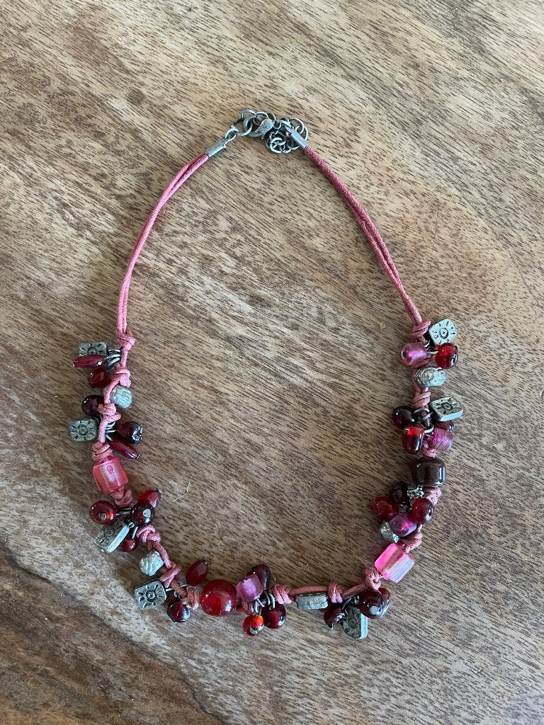 Beach, BOHO, surf, hippie, strand ketting, Ophalen of Verzenden, Gebruikt, Overige materialen