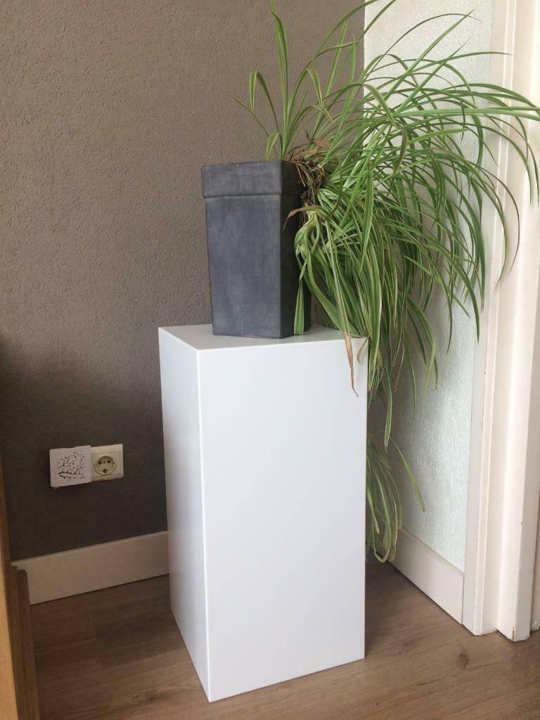 zuilen | sokkels 30x30x80 cm wit 9010 nieuwe, Ophalen, Nieuw