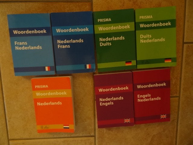Prisma Nederlands; Engels; FRans en Duits, Boeken, Woordenboeken, Ophalen of Verzenden, Zo goed als nieuw, Prisma of Spectrum