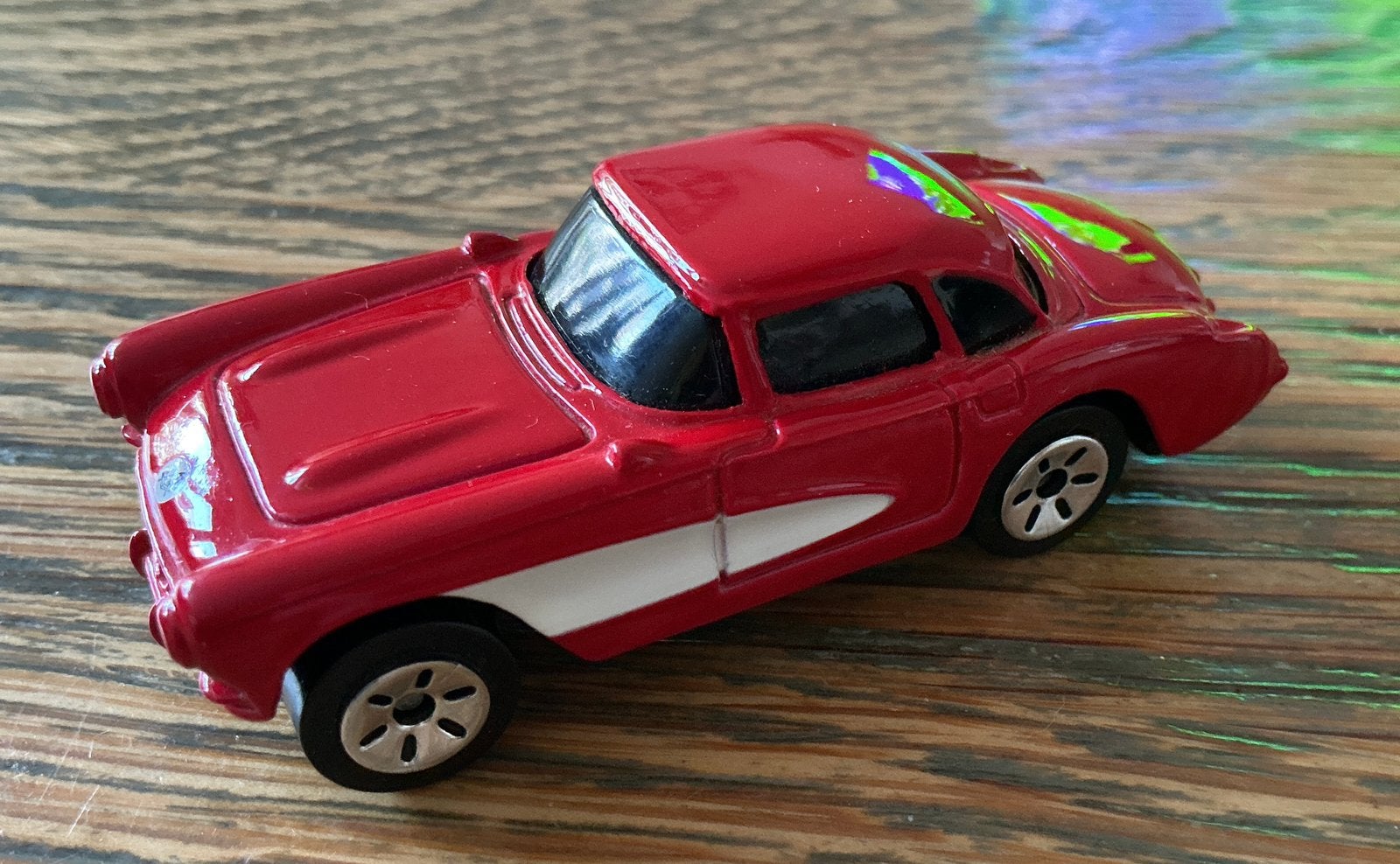 Chevrolet corvet auto zgan Maisto 1957, Ophalen, Zo goed als nieuw, Auto