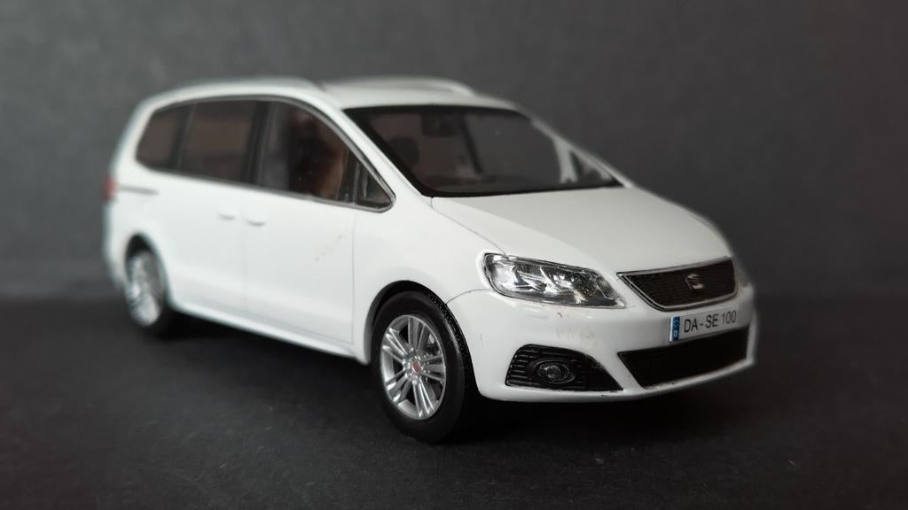 Seat Alhambra 1:43 Fischer Model Pol, Auto, ., Zo goed als nieuw, ..