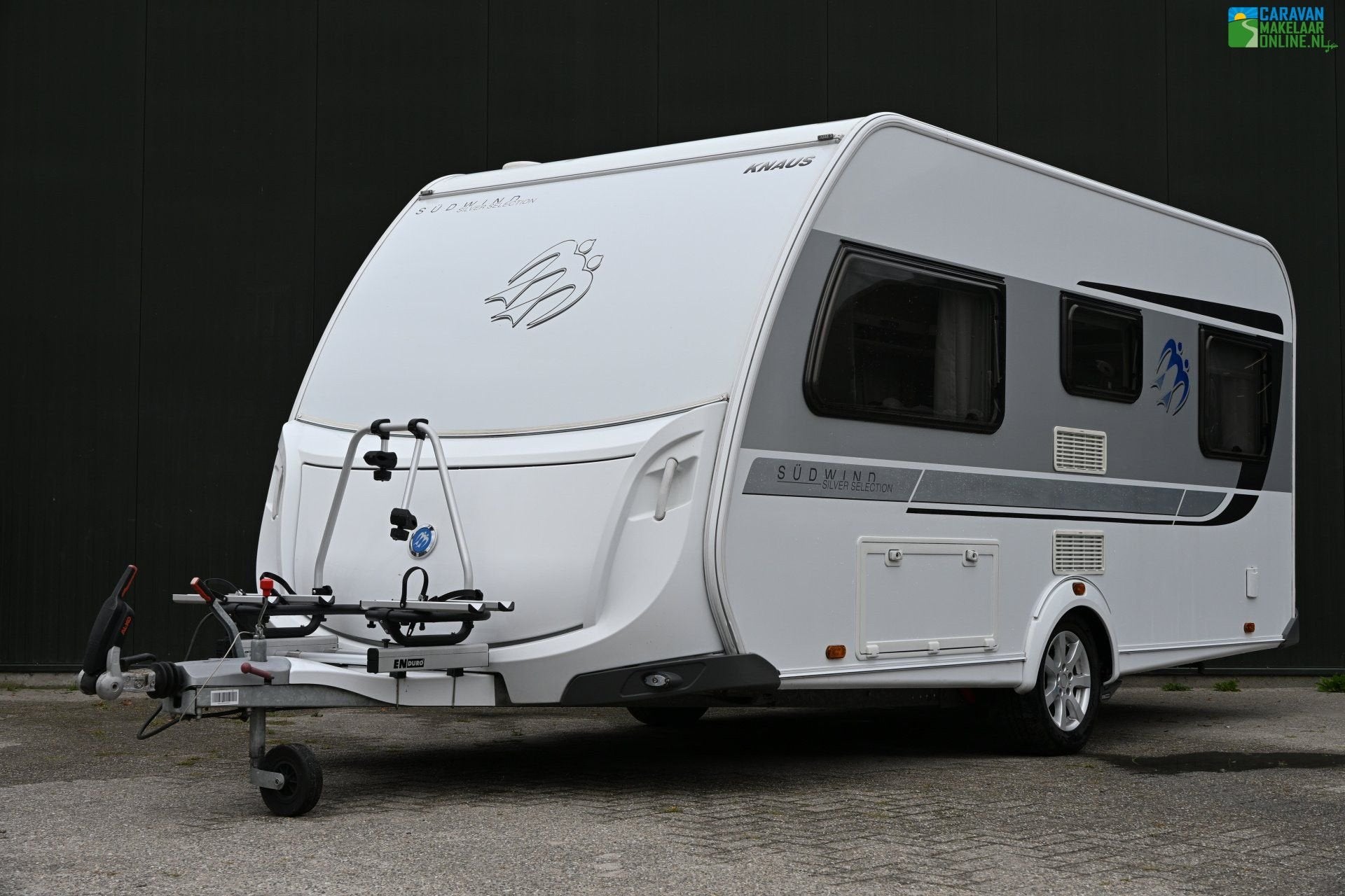 Knaus Südwind Silver Selection 450 FU Mover Voortent etc., Caravans en Kamperen, Caravans, Rondzit, Bedrijf, 5 tot 6 meter, Knaus
