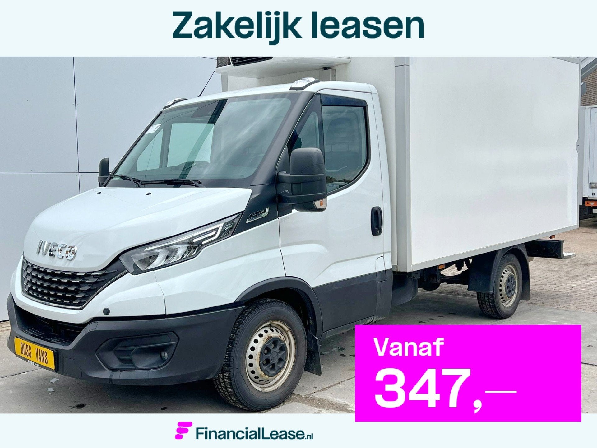 Iveco Daily 35S14 Automaat Carrier Pulsor 400 -20 Vriezen/Ko, Automaat, Gebruikt, Iveco, Wit