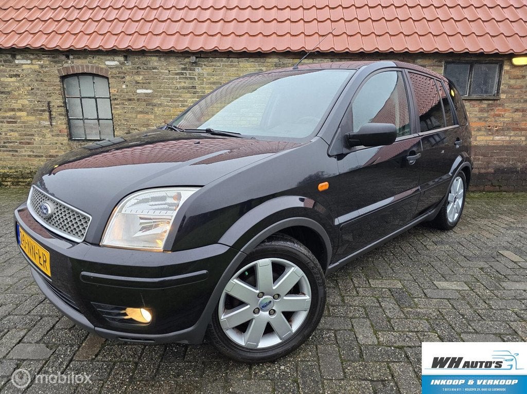 Ford Fusion 1.6-16V Fusion+ voorruit verw. Privat glass, Auto's, Voorwielaandrijving, 1596 cc, Zwart, Origineel Nederlands